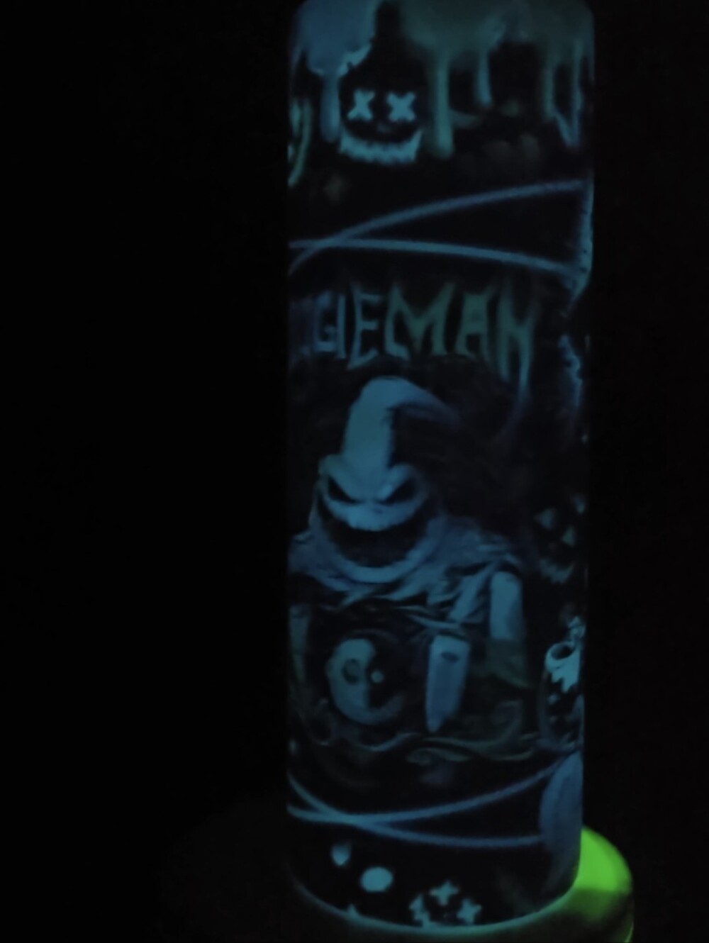 Glow In The Dark Oogie Boogie Tumbler 20oz